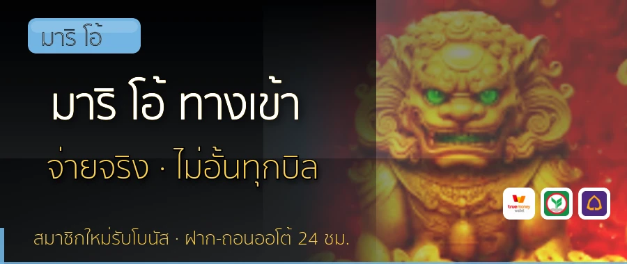 มาริ โอ้ ทางเข้า มาริ โอ้